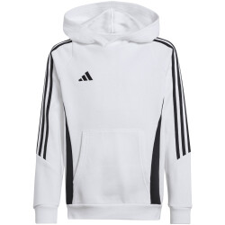 adidas Tiro24 Sweat-Hoodie Kinder 001A - white/black 116
