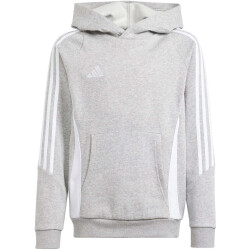 adidas Tiro24 Sweat-Hoodie Kinder 83F7 - mgreyh/white 116