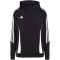 adidas Tiro 24 Sweat-Hoodie Kinder IJ5611 - black/white 116