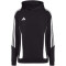 adidas Tiro24 Sweat-Hoodie Kinder 095A - black/white 116