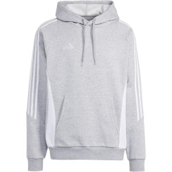 adidas Tiro24 Sweat-Hoodie Herren 83F7 - mgreyh/white XS