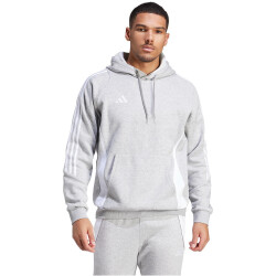 adidas Tiro24 Sweat-Hoodie Herren 83F7 - mgreyh/white XS