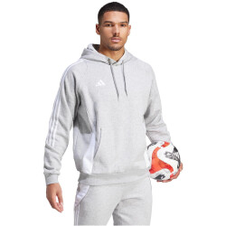 adidas Tiro24 Sweat-Hoodie Herren 83F7 - mgreyh/white XS