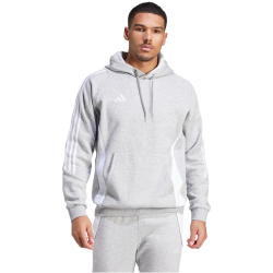 adidas Tiro 24 Sweat-Hoodie Herren IR7545 - medium grey heather/white S