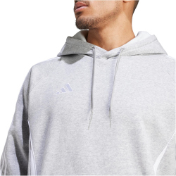 adidas Tiro 24 Sweat-Hoodie Herren IR7545 - medium grey heather/white S