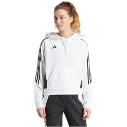 adidas Tiro24 Sweat-Hoodie Damen 001A - white/black XXS