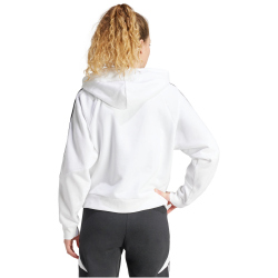 adidas Tiro24 Sweat-Hoodie Damen 001A - white/black XXS