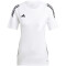 adidas Tiro24 Fußballtrikot Damen 001A - white/black XXS