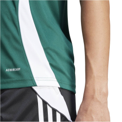 adidas Tiro24 Fu&szlig;balltrikot Damen AD8T - drkgrn/white XXS