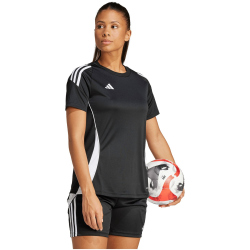 adidas Tiro24 Fu&szlig;balltrikot Damen 095A - black/white XXS