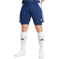 adidas Tiro24 2in1 Trainingsshorts Herren AEQ1 - tenabl/white XS