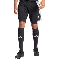 adidas Tiro24 2in1 Trainingsshorts Herren 095A - black/white 3XL