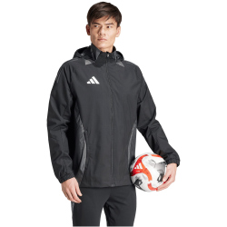 adidas Tiro 24 Competition Allwetterjacke Herren IJ8343 - black/team dark grey L