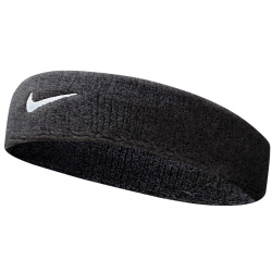 NIKE Swoosh Stirnband 010 black/white