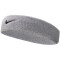 NIKE Swoosh Stirnband 051 grey heather/black