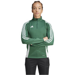 adidas Tiro24 Training-Sweatshirt Damen AD8T - drkgrn/white XXS