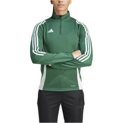 adidas Tiro24 Training-Sweatshirt Damen AD8T - drkgrn/white XXS