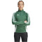 adidas Tiro24 Training-Sweatshirt Damen AD8T - drkgrn/white XXS