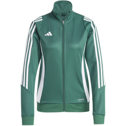 adidas Tiro24 Trainingsjacke Damen AD8T - drkgrn/white XXS