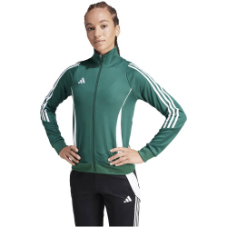 adidas Tiro24 Trainingsjacke Damen AD8T - drkgrn/white XXS