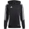 adidas Tiro24 Trainings-Hoodie Kinder 095A - black/white 116