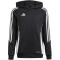 adidas Tiro24 Trainings-Hoodie Kinder 095A - black/white 116
