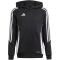 adidas Tiro 24 Trainings-Hoodie Kinder IJ9960 - black/white 128