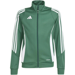 adidas Tiro24 Trainingsjacke Kinder AD8T - drkgrn/white 116