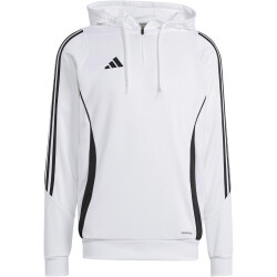 adidas Tiro24 Trainings-Hoodie Herren 001A - white/black S
