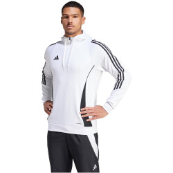 adidas Tiro24 Trainings-Hoodie Herren 001A - white/black S