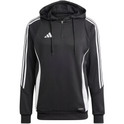 adidas Tiro24 Trainings-Hoodie Herren 095A - black/white XS