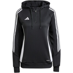 adidas Tiro24 Trainings-Hoodie Damen 095A - black/white XXS
