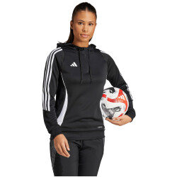 adidas Tiro24 Trainings-Hoodie Damen 095A - black/white S