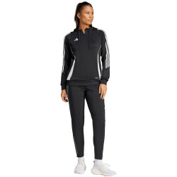 adidas Tiro24 Trainings-Hoodie Damen 095A - black/white S