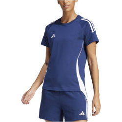 adidas Tiro24 Sweat Fu&szlig;ball-Trainingsshirt Damen AEQ1 - tenabl/white XXS