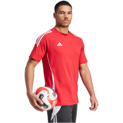 adidas Tiro 24 Sweat Fußball-Trainingsshirt Herren IR9349 - team power red 2/white XS