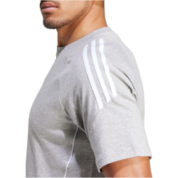 adidas Tiro24 Sweat Fu&szlig;ball-Trainingsshirt Herren 83F7 - mgreyh/white XS