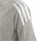 adidas Tiro24 Sweat Fußball-Trainingsshirt Kinder 83F7 - mgreyh/white 116
