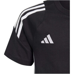 adidas Tiro24 Sweat Fußball-Trainingsshirt Kinder 095A - black/white 116