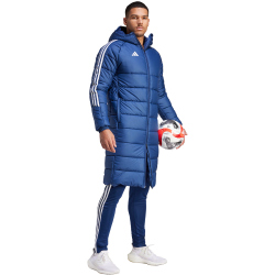 adidas Tiro24 langer Mantel Herren AD8Q - navblu/white XS
