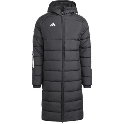 adidas Tiro 24 langer Mantel Herren IJ7389 - black/white XS