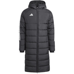 adidas Tiro 24 langer Mantel Herren IJ7389 - black/white XS