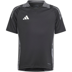 adidas Tiro 24 Competition Trainingstrikot Kinder IP7609 - black/team dark grey 140
