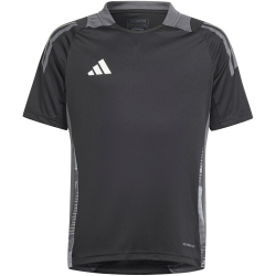 adidas Tiro 24 Competition Trainingstrikot Kinder IP7609 - black/team dark grey 140