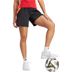 adidas Tiro24 Competition Downtime Trainingsshorts Damen 095A - black/apsord XXS