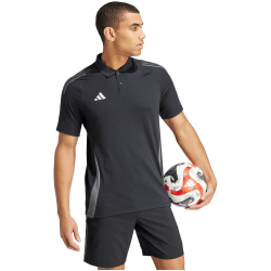 adidas Tiro24 Competition Poloshirt Herren 095A - black/tmdrgr M