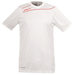 uhlsport Stream 3.0 Trikot Ka weiß/rot XXXS (116)