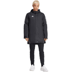 adidas Tiro24 Stadium Parka Damen 095A - black/white XS