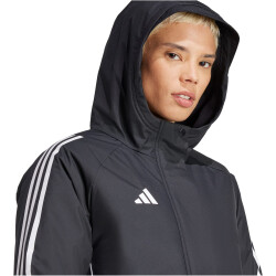 adidas Tiro24 Stadium Parka Damen 095A - black/white XS