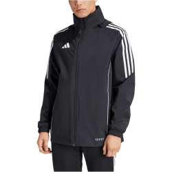 adidas Tiro 24 Regenjacke Damen IP6668 - black/white XS